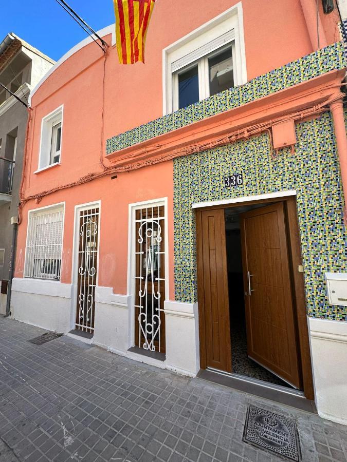 Casa Quintero Valencia Playa Cabañal Exterior foto